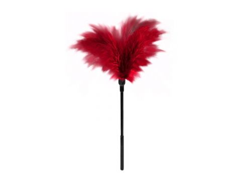 GP SMALL FEATHER TICKLER RED - 2