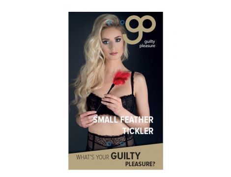 GP SMALL FEATHER TICKLER RED - 3