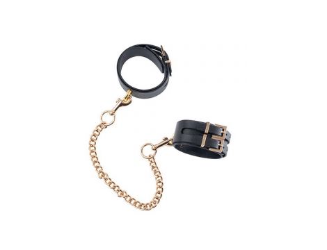 GP PREMIUM ANKLE CUFFS WITH CHAIN BLACK - 3