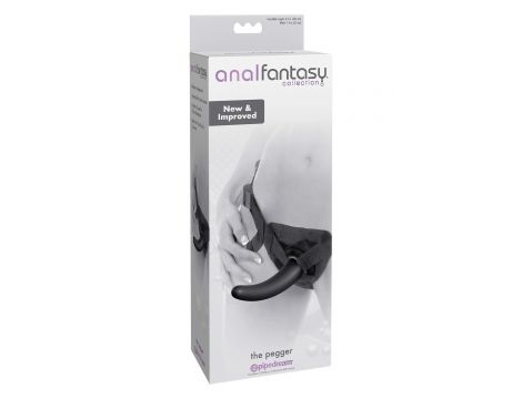Strap-on Anal Fantasy Collection The Pegger czarny - 4