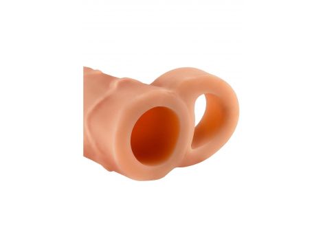 Przedłużka Fantasy Xtensions Perfect 2.5 cm z paskiem na jądra - 3