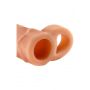 Przedłużka Fantasy Xtensions Perfect 2.5 cm z paskiem na jądra - 4