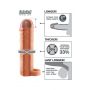 Przedłużka Fantasy Xtensions Perfect 2.5 cm z paskiem na jądra - 3