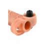 Wibracyjna przedłużka Real Feel 5 cm Pipedream jasna - 3