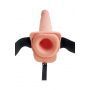 FETISH FANTASY SERIES 7 INCH SQUIRTING HOLLOW STRAP-ON LIGHT - 2