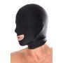 Kaptur z otworem na usta Fetish Fantasy Series spandex czarny - 2