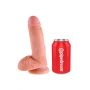 Dildo King Cock 18 cm z jądrami jasne Pipedream - 2