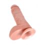 Dildo realistyczne King Cock 20 cm z jądrami Pipedream jasny - 6