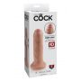 Dildo King Cock 6 cali nieobrzezany jasny - 5
