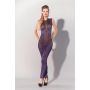 GP PRINTED DATEX LONG STRIPED DRESS, S - 2