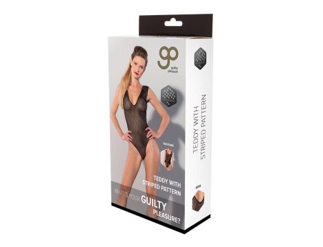 GP PRINTED DATEX STRIPED TEDDY BLACK, XL - 3