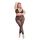 ALL ABOUT LEAF BRA SET BLACK, PLUS SIZE