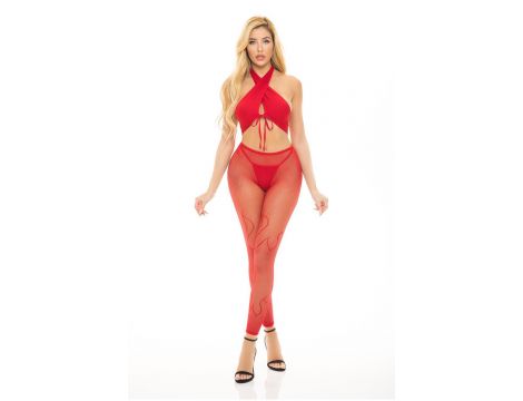 GIVES YOU HELL 3PC SET RED, OS - 2
