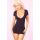 SEAMLESS SHRED BACK DRESS BLACK, M/L