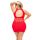 RICH B PHASE DRESS RED, QUEEN
