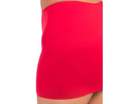 STOP & STARE 2PC SKIRT SET RED, 3XL/4XL - 3