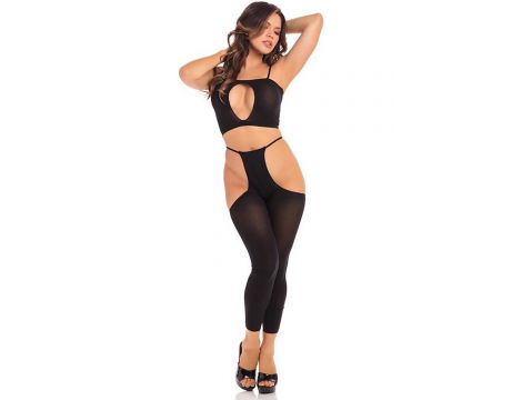 ROAD TRIP 2PC HOTPANT SET BLACK, OS - 4