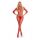 RISQUE CROTCHLESS BODYSTOCKING RED, M/L
