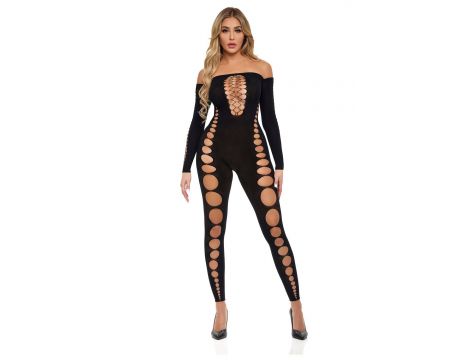BOUJEE GANG BODYSTOCKING BLACK, OS - 2