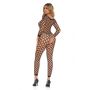 SWIPE RIGHT CROTCHLESS BODYSTOCKING BLACK, OS - 3