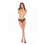 SURRENDER CROTCHLESS PANTY BLACK, S/M - 2