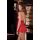 SEXIEST HALTER CHEMISE/G SET RED, M