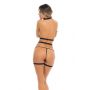 RASSEL TASSLE 2PC HARNESS SET BLACK, OS - 3