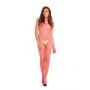 INDUSTR. NET SUSPENDER BODYSTOCK. PINK - 2
