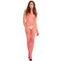 INDUSTR. NET SUSPENDER BODYSTOCK. PINK - 5