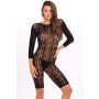 EXOTIC GEOMETRY BODYSTOCKING BLACK, S/M - 2
