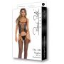 ON ALL NIGHT 2PC SET BODYSTOCK BLACK, OS - 6