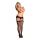 LACE TOP FISHNET THIGH HIGHS BLACK, PLUS SIZE