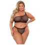 BAD BITCH BLING BRALETTE & BIKINI PANTY, Q/S - 2