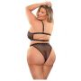 BAD BITCH BLING BRALETTE & BIKINI PANTY, Q/S - 4
