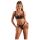 BADDIE LONGLINE MESH BRALETTE & PANTY, L/XL