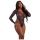 BABYGIRL HIGH MESH BODYSUIT WITH SNAP CLOSURE, Q/S