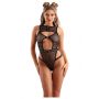 BARBED WIRE FISHNET BODYSUIT, M/L - 4