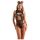 BARBED WIRE FISHNET BODYSUIT, S/M