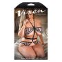 BETTER THAN REVENGE STRAPPY OPEN MESH TEDDY , QS - 4