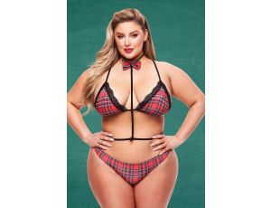 TEACHERS PET 3PC BADDIE SCHOOLGIRL SET, QUEEN