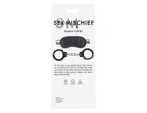 SPORTSHEETS SHADOW CUFF KIT - 4
