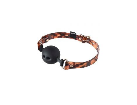 SPORTSHEETS AMBER BALL GAG - 4