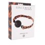 SPORTSHEETS AMBER BALL GAG - 6