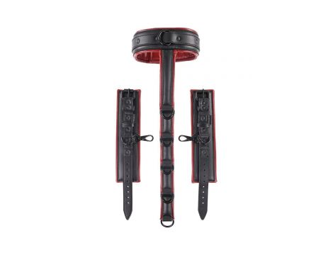 SPORTSHEETS SAFFRON NECK AND WRIST RESTRAINT - 3