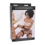 SPORTSHEETS SAFFRON THIGH AND WRIST CUF SET - 3