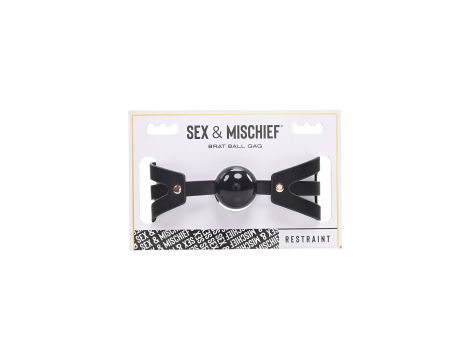 SEX AND MISCHIEF BRAT BALL GAG - 5