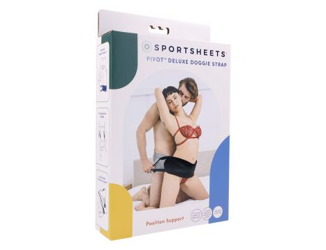 SPORTSHEETS PIVOT DELUXE DOGGIE STRAP - 5