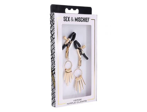 SEX AND MISCHIEF VERGE NIPPLE CLAMPS - 5