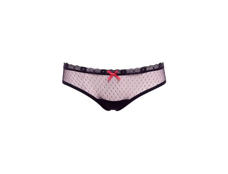 BARELY BARE PEEK A BOO BUTT BLACK - 4