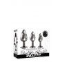 BLACK GEM ANAL PLUG SET - 6